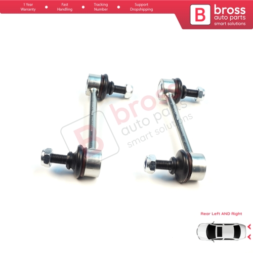 2 Pieces Rear Sway Bar Stabilizer Link Set for Hyundai Elantra Lantra Avante Coupe Tiburon Matrix LaVita Kia Cerato Sephia Spectra 5553017000