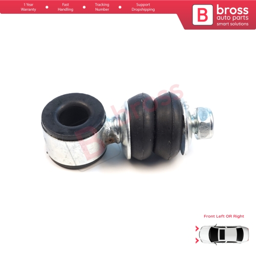 1 Piece Front Sway Bar Stabilizer Link for Seat Cordoba MK1 Toledo Ibiza Inca VW Jetta 1 2 Passat B3 B4 Golf 1 2 3 4 Polo 3 Vento Caddy 2 Touran 1 191411315