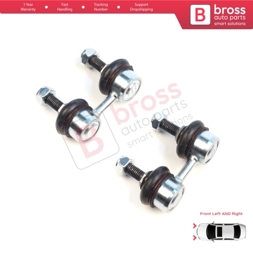 2 Pieces Front Sway Bar Stabilizer Link Set for Hyundai Sonata MK3 Y3 Elantra MK3 XD 548302D000