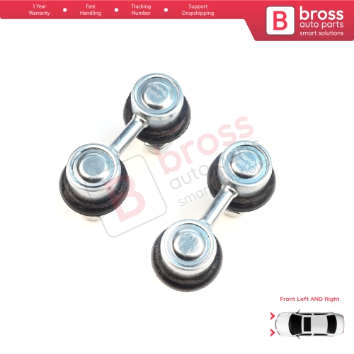 2 Pieces Front Sway Bar Stabilizer Link Set for Hyundai Sonata MK3 Y3 Elantra MK3 XD 548302D000