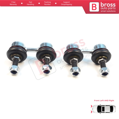 2 Pieces Front Sway Bar Stabilizer Link Set for Hyundai Sonata MK3 Y3 Elantra MK3 XD 548302D000