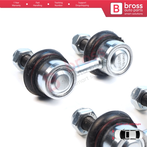 2 Pieces Front Sway Bar Stabilizer Link Set for Hyundai Sonata MK3 Y3 Elantra MK3 XD 548302D000