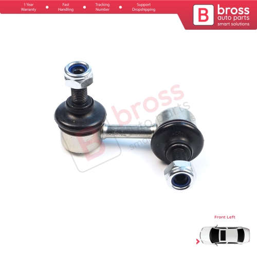 1 Piece Front Left Sway Bar Stabilizer Link for Hyundai Accent Excel TagAz Verna X3 LC MC Matrix Lavita FC Mitsubishi Colt Lancer MK9 Evo Outlander MK1 CU 5483017010
