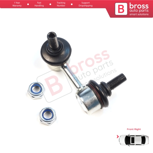 1 Piece Front Right Sway Bar Stabilizer Link for Hyundai Accent Excel TagAz Verna X3 LC MC Matrix Lavita FC Mitsubishi Colt Lancer MK9 Evo Outlander MK1 CU 5483017020
