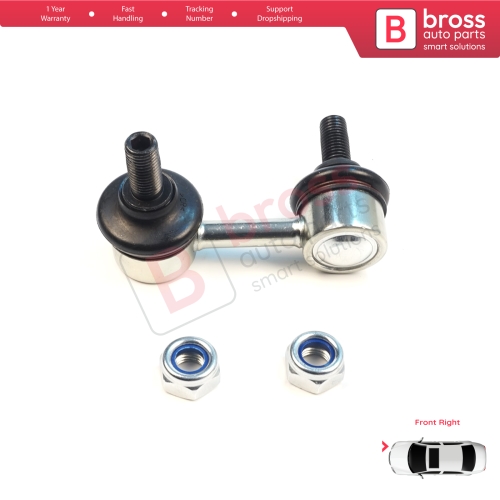 1 Piece Front Right Sway Bar Stabilizer Link for Hyundai Accent Excel TagAz Verna X3 LC MC Matrix Lavita FC Mitsubishi Colt Lancer MK9 Evo Outlander MK1 CU 5483017020