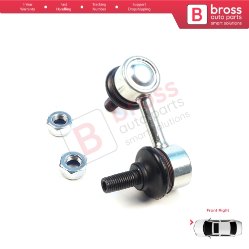 1 Piece Front Right Sway Bar Stabilizer Link for Hyundai Accent Excel TagAz Verna X3 LC MC Matrix Lavita FC Mitsubishi Colt Lancer MK9 Evo Outlander MK1 CU 5483017020
