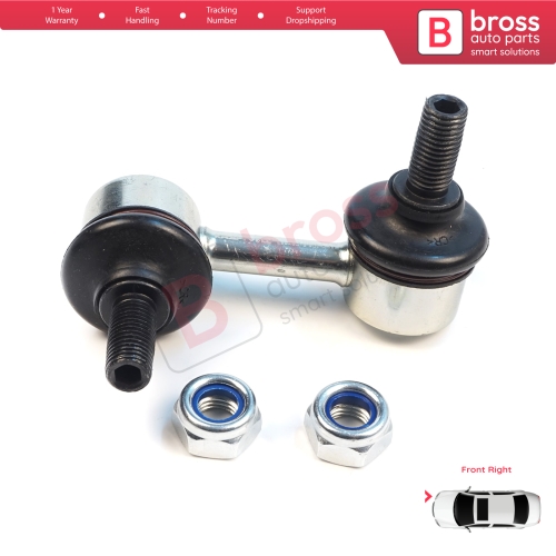 1 Piece Front Right Sway Bar Stabilizer Link for Hyundai Accent Excel TagAz Verna X3 LC MC Matrix Lavita FC Mitsubishi Colt Lancer MK9 Evo Outlander MK1 CU 5483017020