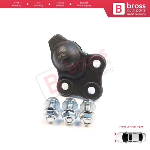 1 Piece Front Axle Lower Control Arm Outer Guide Joint Ball for Renault Dacia Duster MK1 HS 2010-2018 401602308R