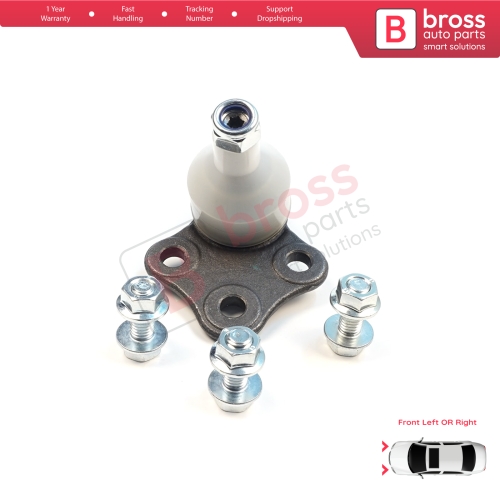 1 Piece Front Axle Lower Control Arm Outer Guide Joint Ball for Renault Dacia Duster MK1 HS 2010-2018 401602308R