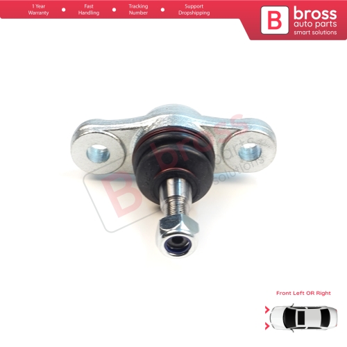 1 Piece Front Axle Joint Ball Left or Right for Hyundai Elantra MK4 HD Avante i30 MK1 2 FD GD Kia Carens 2 UN Ceed 1 ED Cerato 2 Forte TD Magentis 2 MG Optima Lotze Shuma  517600Q000