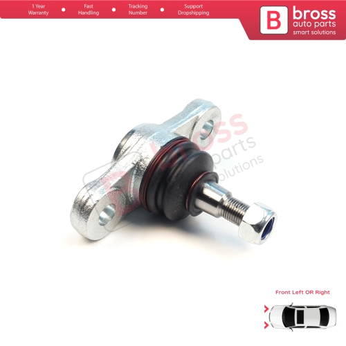 1 Piece Front Axle Joint Ball Left or Right for Hyundai Elantra MK4 HD Avante i30 MK1 2 FD GD Kia Carens 2 UN Ceed 1 ED Cerato 2 Forte TD Magentis 2 MG Optima Lotze Shuma  517600Q000