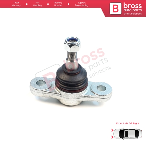1 Piece Front Axle Joint Ball Left or Right for Hyundai Elantra MK4 HD Avante i30 MK1 2 FD GD Kia Carens 2 UN Ceed 1 ED Cerato 2 Forte TD Magentis 2 MG Optima Lotze Shuma  517600Q000