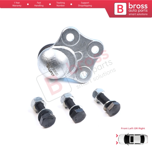 1 Piece Front Axle Joint Ball Left or Right for Renault Megane MK3 CC Scenic Grand MK3 Fluence 401609060R