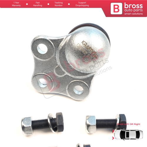 1 Piece Front Axle Joint Ball Left or Right for Renault Megane MK3 CC Scenic Grand MK3 Fluence 401609060R