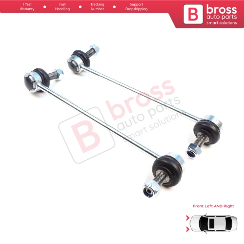 2 Pieces Front Sway Bar Stabilizer Link for VW Multivan Transporter California T5 T6 7H5411317 7H0411317