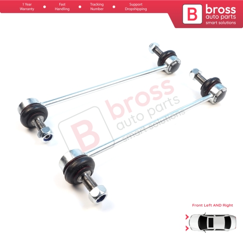 2 Pieces Front Sway Bar Stabilizer Link for VW Multivan Transporter California T5 T6 7H5411317 7H0411317