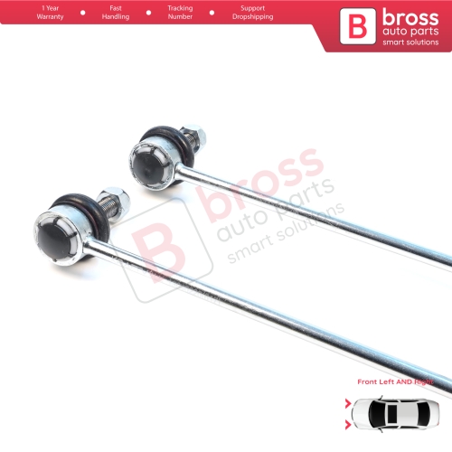 2 Pieces Front Sway Bar Stabilizer Link for VW Multivan Transporter California T5 T6 7H5411317 7H0411317