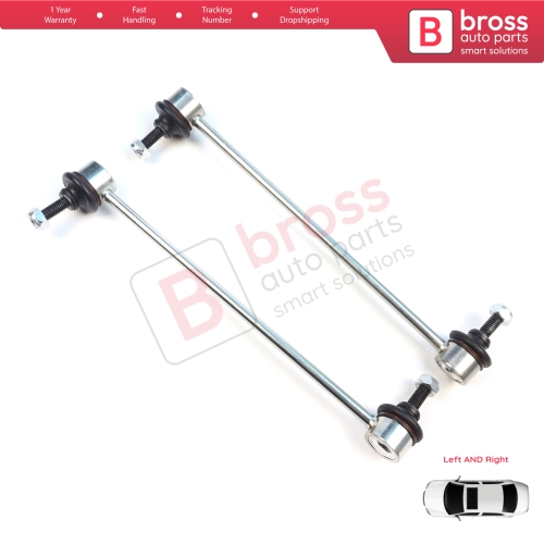 2 Pieces Front or Rear Sway Bar Stabilizer Link for Renault Latitude Arkana Dacia Duster 8200814411