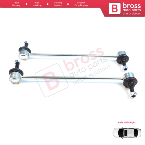 2 Pieces Front or Rear Sway Bar Stabilizer Link for Renault Latitude Arkana Dacia Duster 8200814411