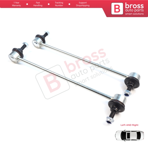 2 Pieces Front or Rear Sway Bar Stabilizer Link for Renault Latitude Arkana Dacia Duster 8200814411