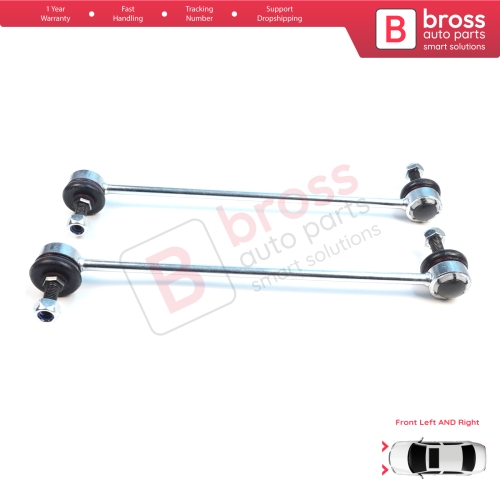 2 Pieces Front Sway Bar Stabilizer Link for Ford C-Max Focus MK1 2 3 Kuga 1 2 Tourneo Transit Connect 3M513B438AB
