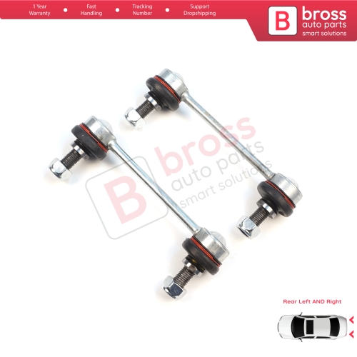 2 Pieces Rear Sway Bar Stabilizer Link for Hyundai ix35 2009-2016 Kia Sportage MK3 SL 2009-2017 555302S200