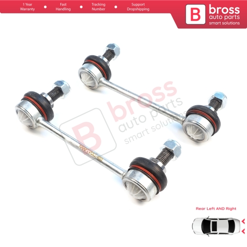 2 Pieces Rear Sway Bar Stabilizer Link for Hyundai ix35 2009-2016 Kia Sportage MK3 SL 2009-2017 555302S200