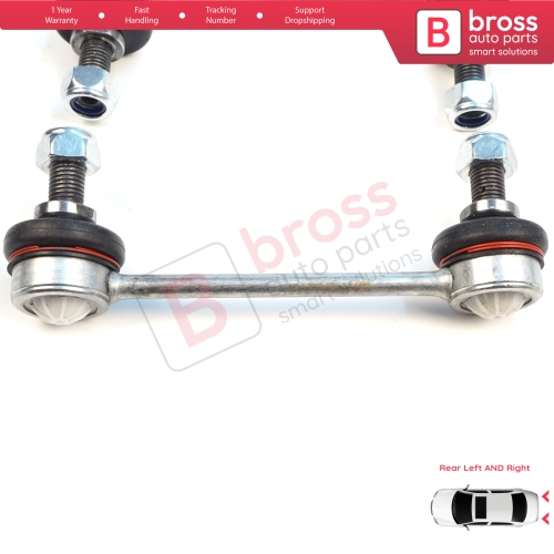 2 Pieces Rear Sway Bar Stabilizer Link for Hyundai ix35 2009-2016 Kia Sportage MK3 SL 2009-2017 555302S200