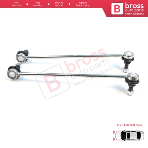 2 Pieces Front Sway Bar Stabilizer Link for Audi A3 8Y 8P 8V Q2 Q3 TT 8J FV 1K0411315B