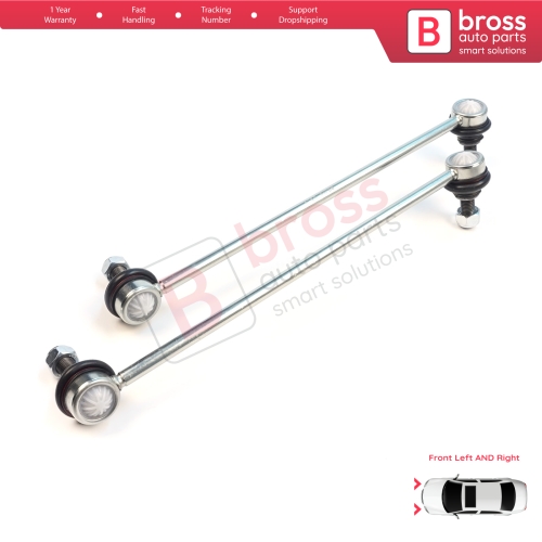 2 Pieces Front Sway Bar Stabilizer Link for Audi A3 8Y 8P 8V Q2 Q3 TT 8J FV 1K0411315B