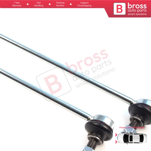 2 Pieces Front Sway Bar Stabilizer Link for Audi A3 8Y 8P 8V Q2 Q3 TT 8J FV 1K0411315B