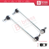 2 Pieces Front Left Right Sway Bar Stabilizer Link for Nissan Almera Altima Murano Qashqai Teana Elgrand Rogue X-Trail 546681AA0A