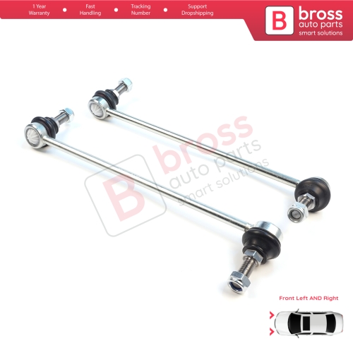 2 Pieces Front Left Right Sway Bar Stabilizer Link for Nissan Almera Altima Murano Qashqai Teana Elgrand Rogue X-Trail 546681AA0A