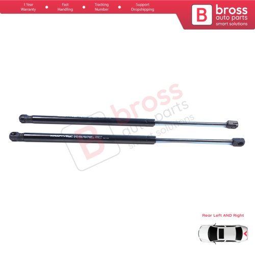 Tailgate Shock Absorber Gas Spring Strut Left Right for Dacia Renault Logan MK1 KS Stepway MK1 BS Sandero SD 8200735264 8200526363