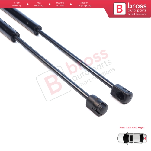 Tailgate Shock Absorber Gas Spring Strut Left Right for Dacia Renault Logan MK1 KS Stepway MK1 BS Sandero SD 8200735264 8200526363