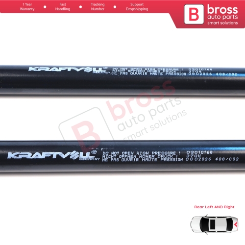 Tailgate Shock Absorber Gas Spring Strut Left Right for Dacia Renault Logan MK1 KS Stepway MK1 BS Sandero SD 8200735264 8200526363