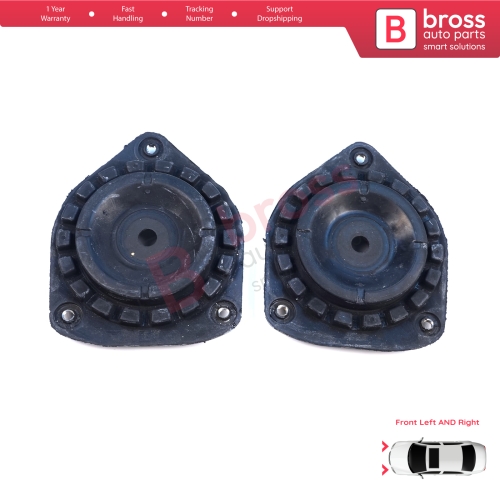 2 Pieces Front Axle Suspension Top Strut Mounting For Nissan Qashqai J10 Micra K14 Renault Clio Scenic Megane MK3 Talisman Fluence 543200001R