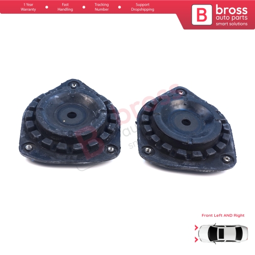 2 Pieces Front Axle Suspension Top Strut Mounting For Nissan Qashqai J10 Micra K14 Renault Clio Scenic Megane MK3 Talisman Fluence 543200001R