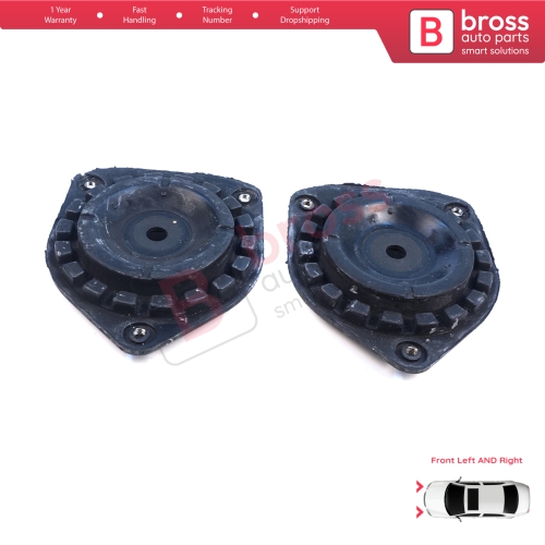 2 Pieces Front Axle Suspension Top Strut Mounting For Nissan Qashqai J10 Micra K14 Renault Clio Scenic Megane MK3 Talisman Fluence 543200001R
