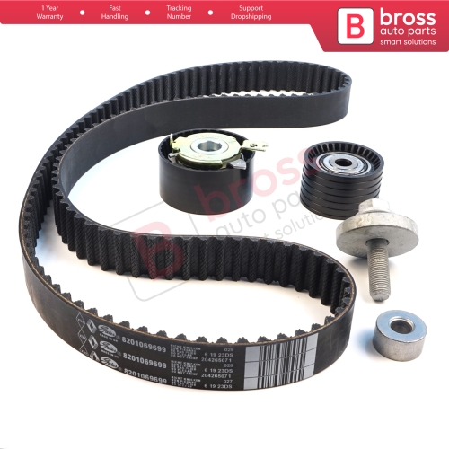 Timing Belt Kit for Renault Dacia Lada Nissan 130C17529R 1.4 1.6 16V K4J K4M Petrol Gasoline Engines