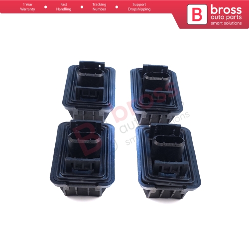 4 Pieces Jack Support Pad for BMW E81 E82 E84 E87 E90 E91 F01 F02 F03 F04 F06 F07 F10 F11 F13 F34 F39 F40 F44 F48 G05 G06 G07 Mini F54 F60 51717237195