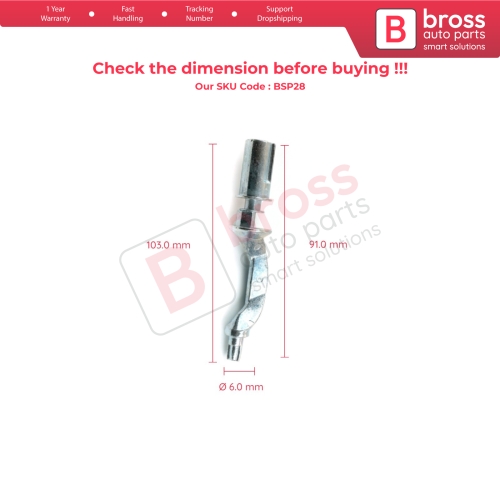 Steering Wheel Ignition Lock Barrel Cylinder Shaft Rod For Mini R50 R53 2001-2006 R52 2004-2008 Cooper One Works
