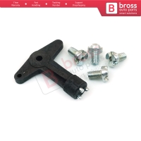 Wheel Locking Bolt Screws with Key 90495549 for Opel Vauxhall Agila Astra Vectra Zafira Calibra Corsa Tigra Kadett Omega Insignia Meriva Combo