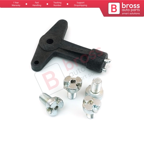 Wheel Locking Bolt Screws with Key 90495549 for Opel Vauxhall Agila Astra Vectra Zafira Calibra Corsa Tigra Kadett Omega Insignia Meriva Combo