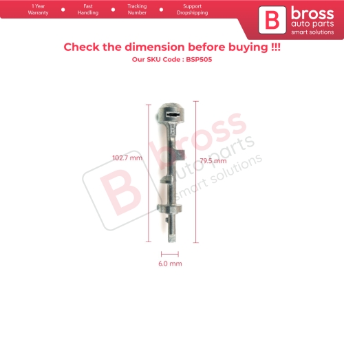 Steering Wheel Ignition Lock Barrel Cylinder Shaft Rod 898B For Toyota Avalon MK2 XX20 X2 1999–2004