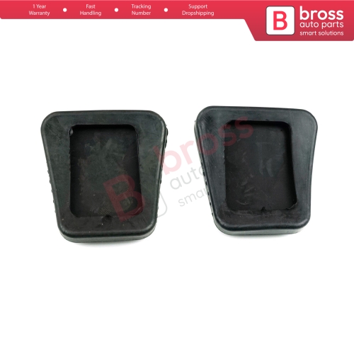 2 Pieces Clutch Brake Pedal Rubber 560808 for Opel Vauxhall Corsa Vectra A B Kadett Tigra Astra F Ascona Calibra Combo