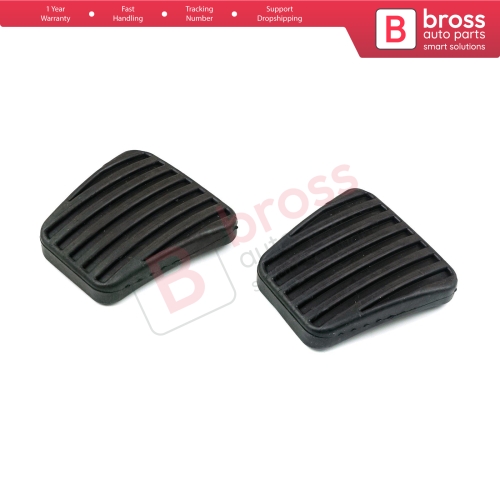 2 Pieces Clutch Brake Pedal Rubber 560808 for Opel Vauxhall Corsa Vectra A B Kadett Tigra Astra F Ascona Calibra Combo