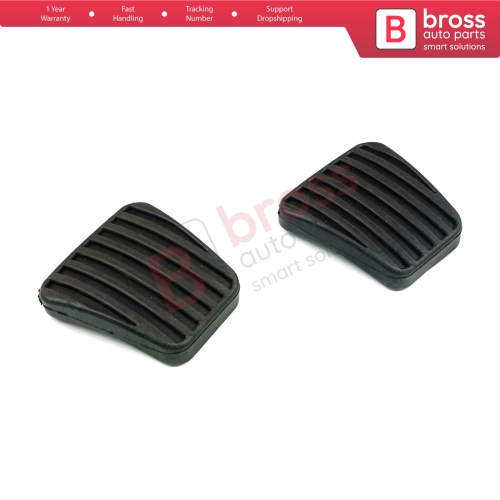 2 Pieces Clutch Brake Pedal Rubber 560808 for Opel Vauxhall Corsa Vectra A B Kadett Tigra Astra F Ascona Calibra Combo