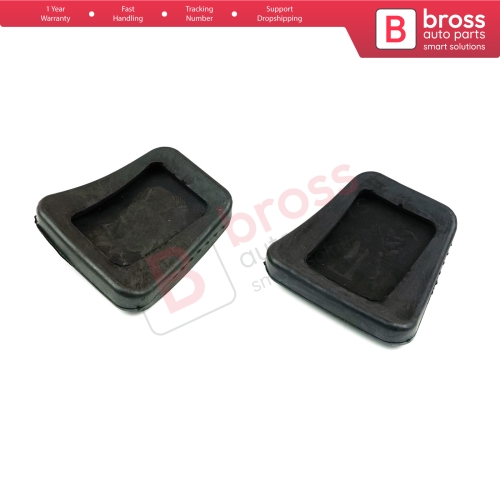 2 Pieces Clutch Brake Pedal Rubber 560808 for Opel Vauxhall Corsa Vectra A B Kadett Tigra Astra F Ascona Calibra Combo