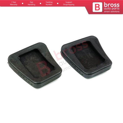 2 Pieces Clutch Brake Pedal Rubber 560808 for Opel Vauxhall Corsa Vectra A B Kadett Tigra Astra F Ascona Calibra Combo